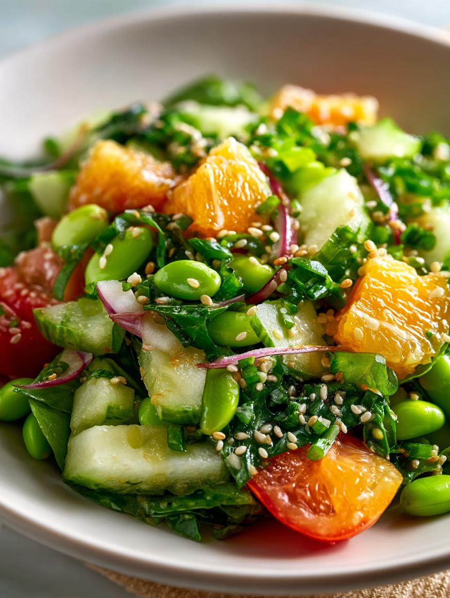 Salad with Asian Dressing: 5 Fresh Ingredients to Love - Salad with Asian Dressing - main visual representation