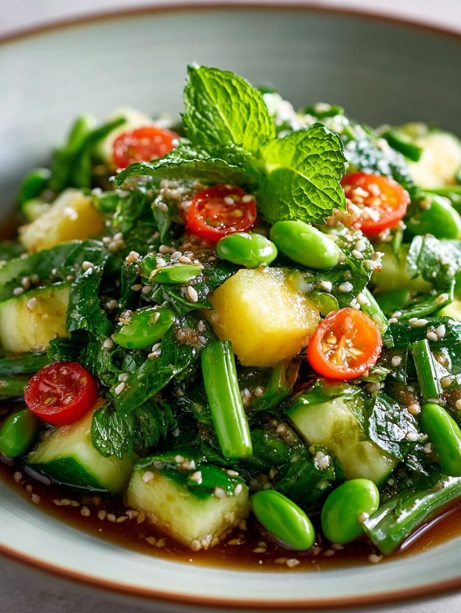 Salad with Asian Dressing: 5 Fresh Ingredients to Love - Salad with Asian Dressing - additional detail