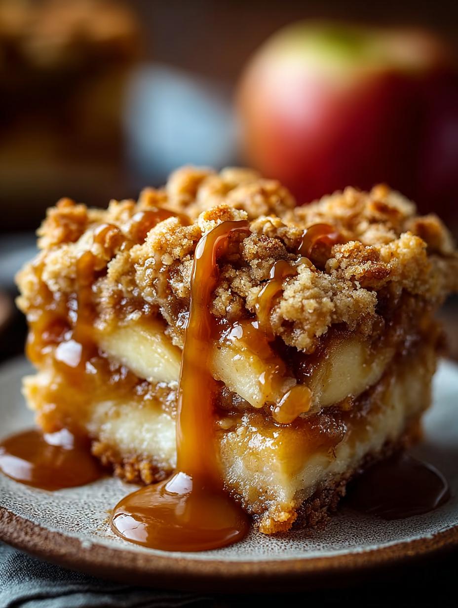 Delicious Salted Caramel Apple Crumble Recipe - Salted Caramel Apple Crumble - additional detail