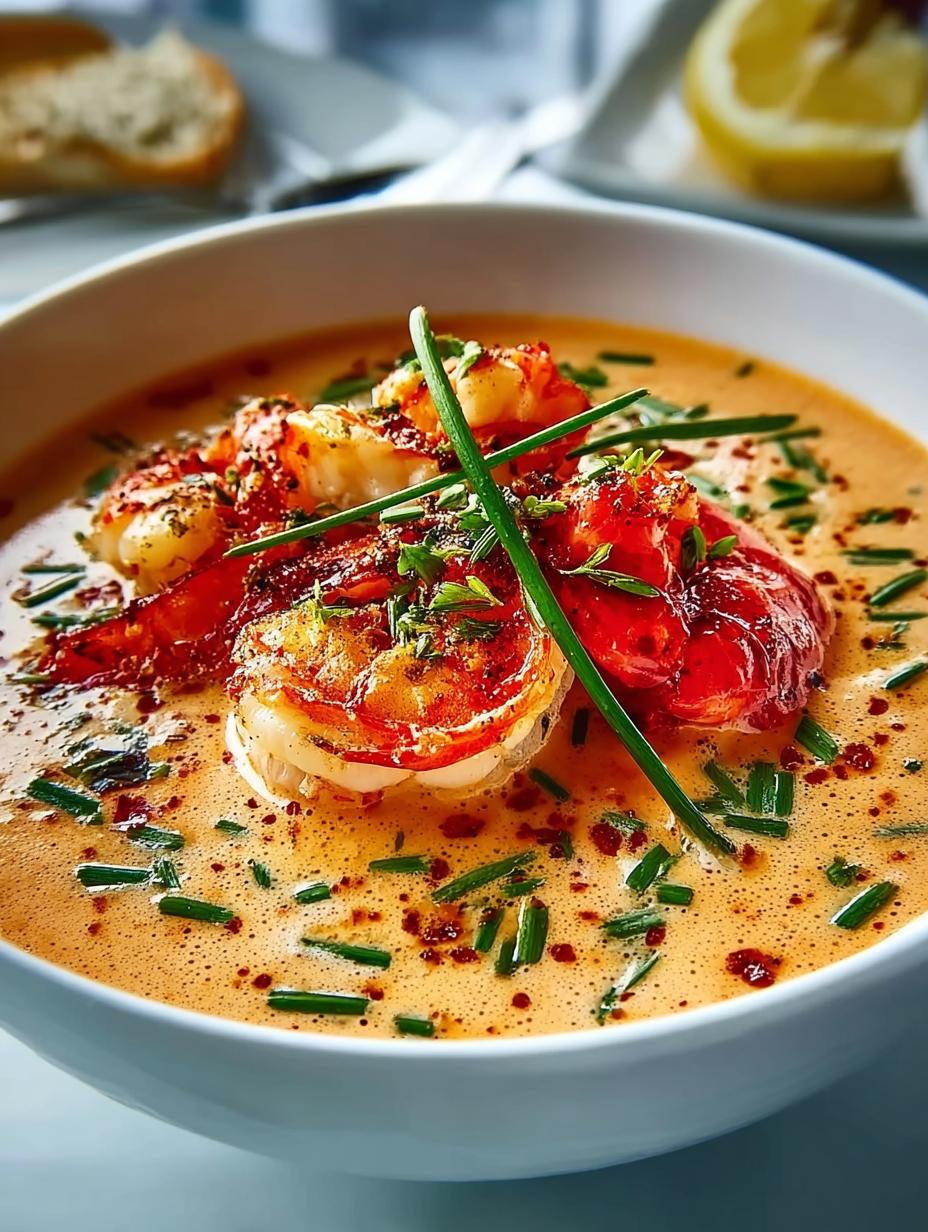 Seafood Bisque: 30-Minute Gourmet Delight 4 Seafood Bisque: 30-Minute Gourmet Delight - Seafood Bisque - main visual representation