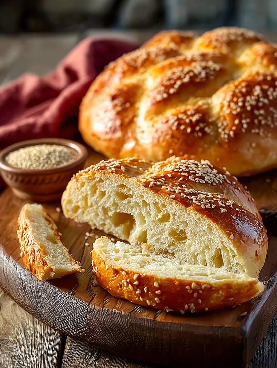 Delicious Semolina Bread with Sesame for Every Occasion - Semolina Bread with Sesame - additional detail