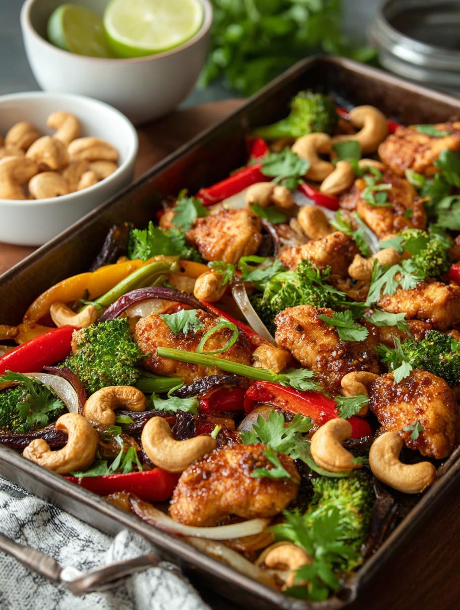 Sheet Pan Cashew Chicken: 5 Easy Steps to Delight - Sheet Pan Cashew Chicken - additional detail