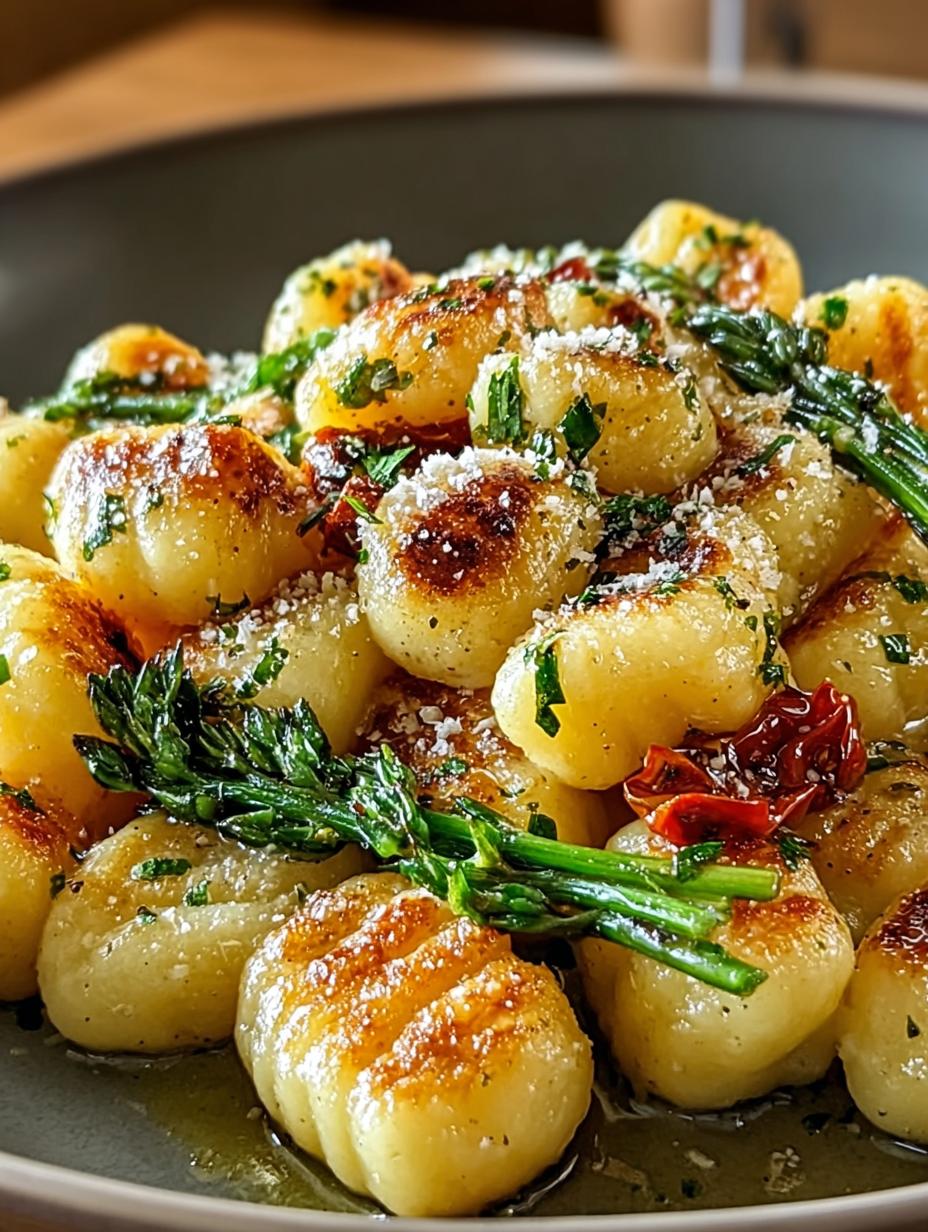 Sheet Pan Crispy Gnocchi