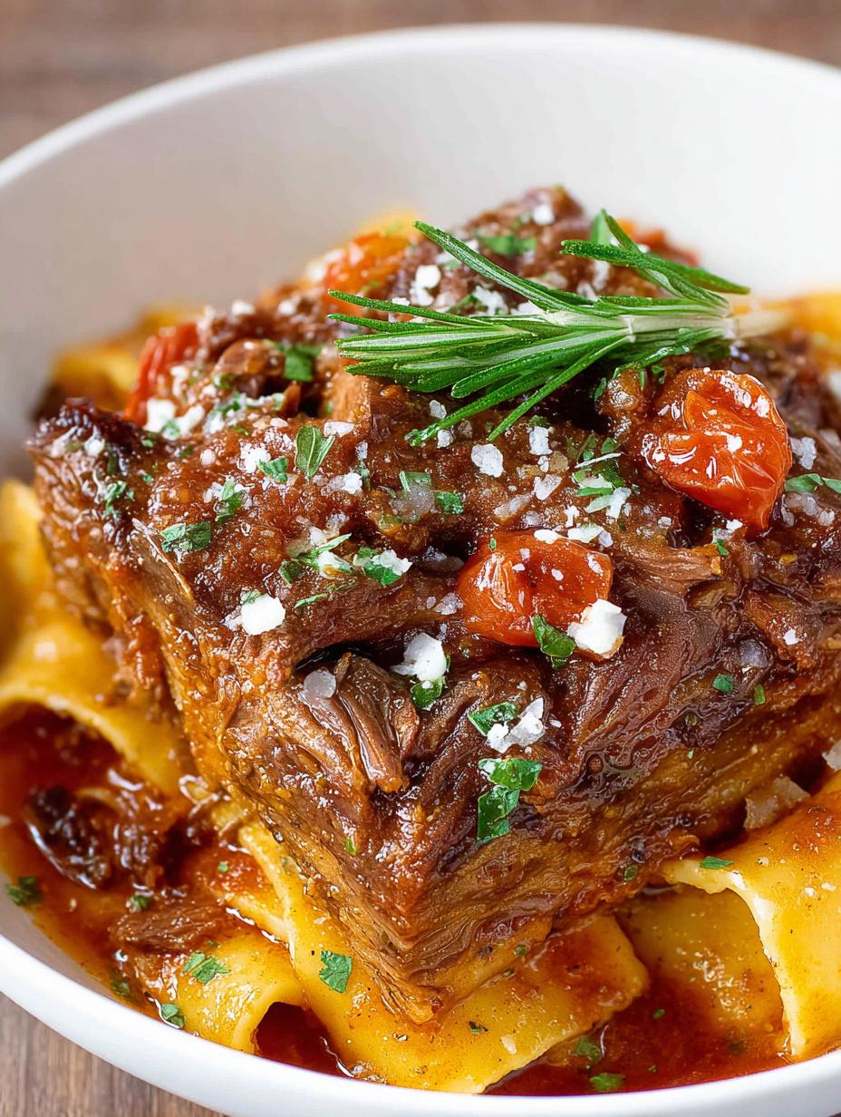 Short Rib Beef Ragu