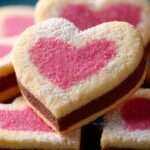 Slice Bake Heart Cookies