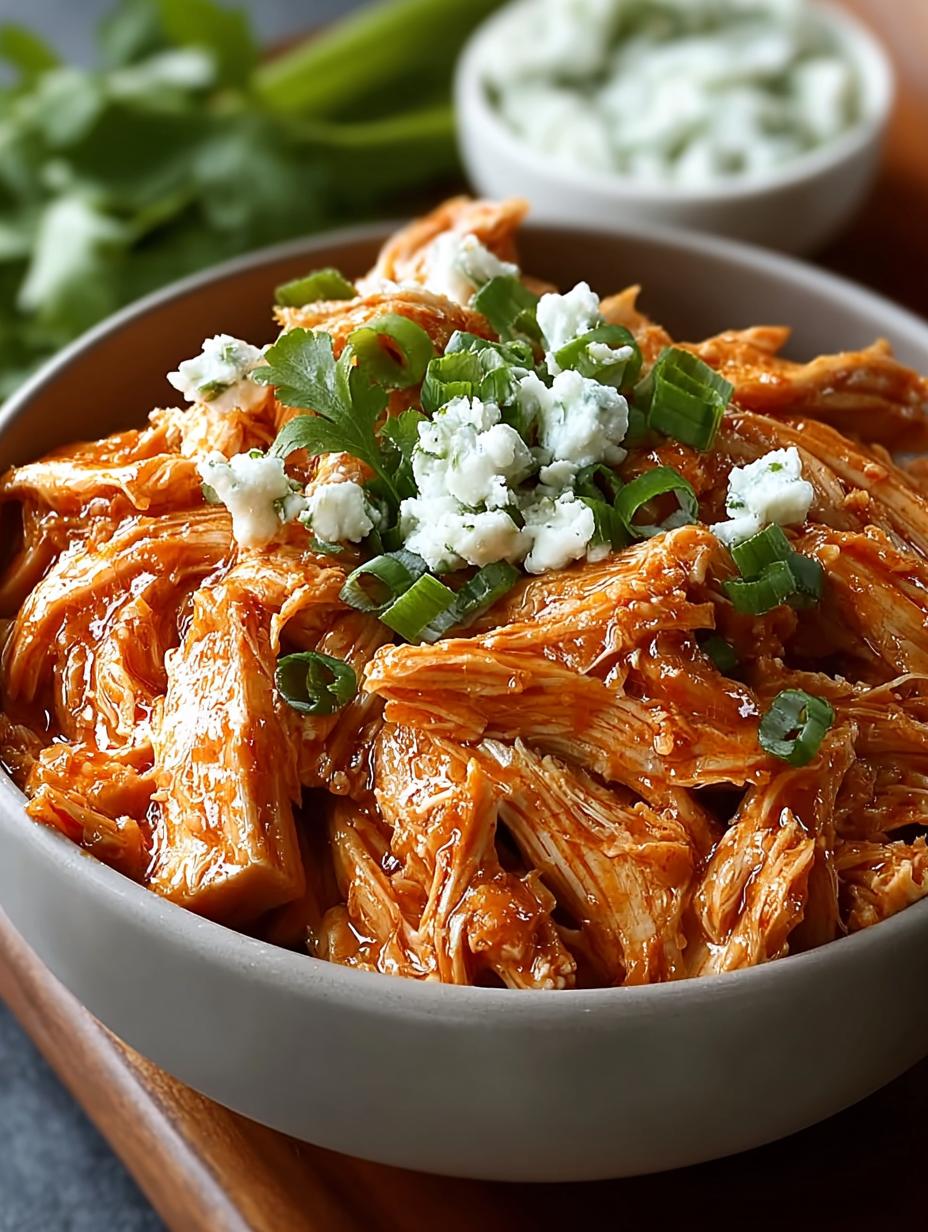 Slow Cooker Buffalo Chicken