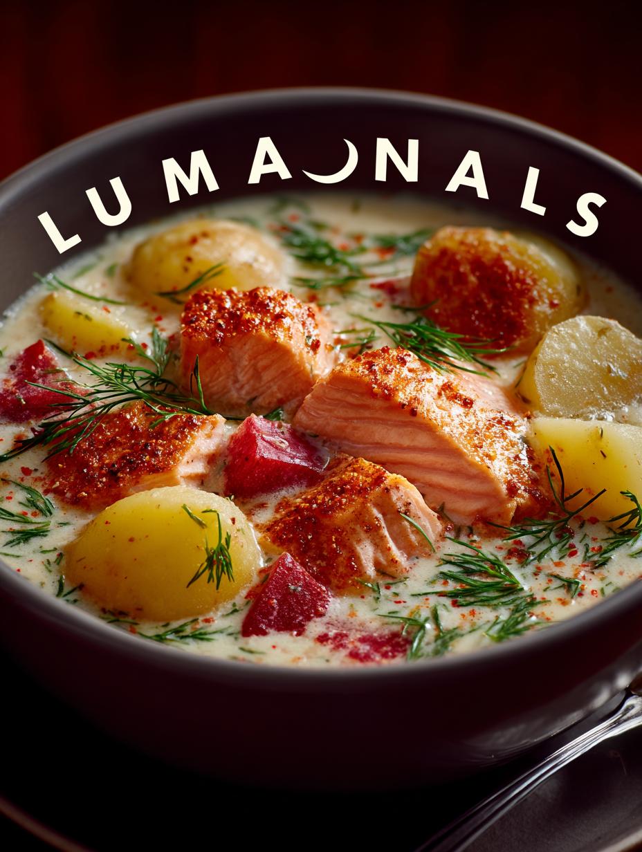 Delightful Smoked Salmon Potato Chowder Recipe - Smoked Salmon Potato Chowder - main visual representation