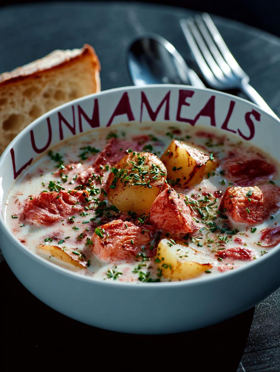 Delightful Smoked Salmon Potato Chowder Recipe - Smoked Salmon Potato Chowder - additional detail