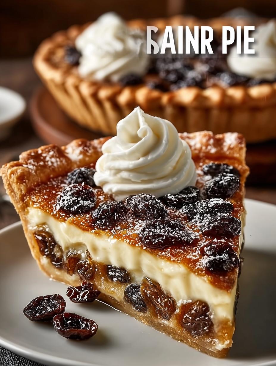 Sour Cream Raisin Pie: 5 Tips for a Perfect Slice - Sour Cream Raisin Pie - main visual representation