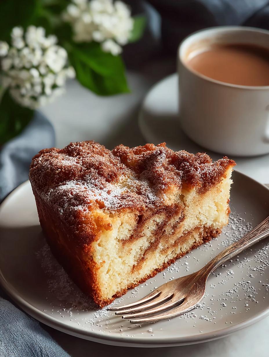 Sourdough Discard Coffee Cake