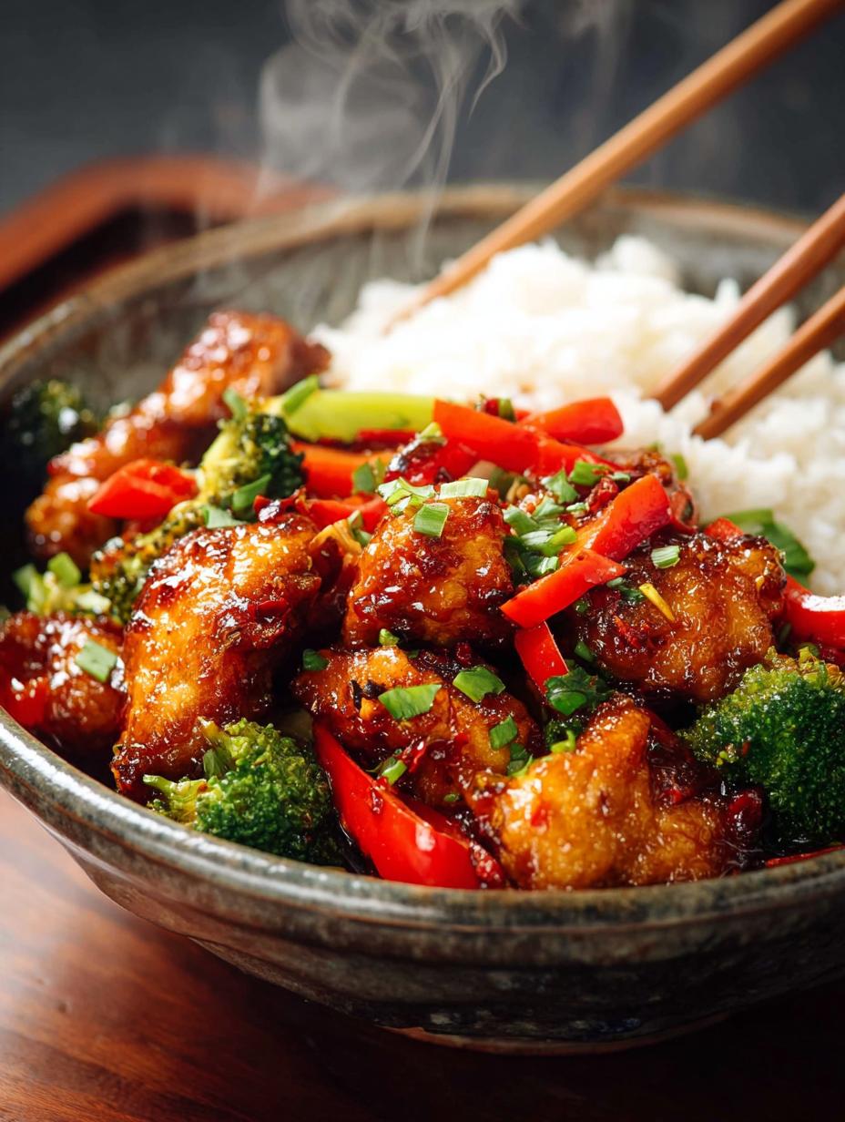 Spicy Chinese Hunan Chicken