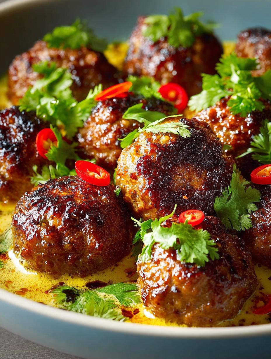 Spicy Jerk Beef Meatballs
