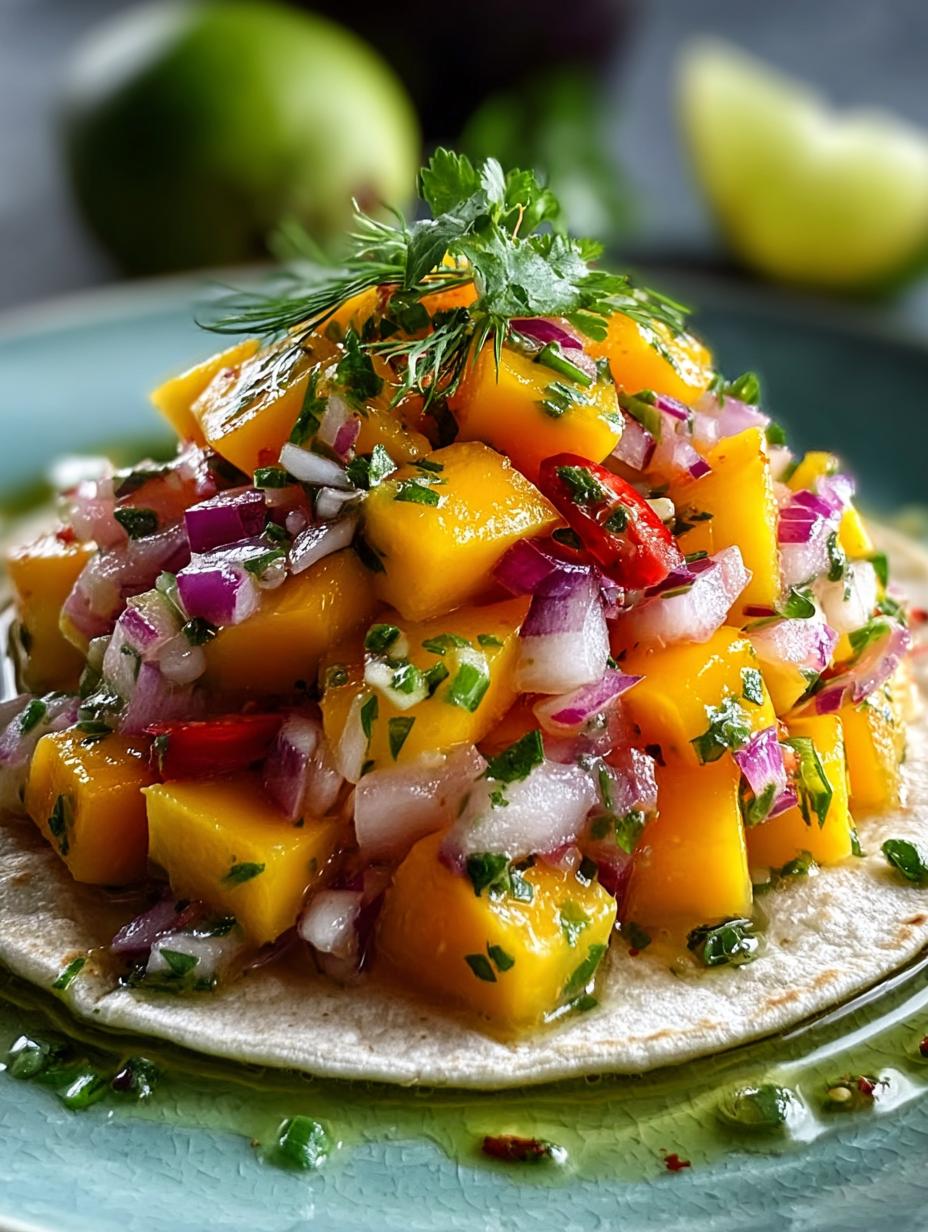 Spicy Mango Ceviche: 5 Steps to a Refreshing Delight 4 Spicy Mango Ceviche: 5 Steps to a Refreshing Delight - Spicy Mango Ceviche - main visual representation