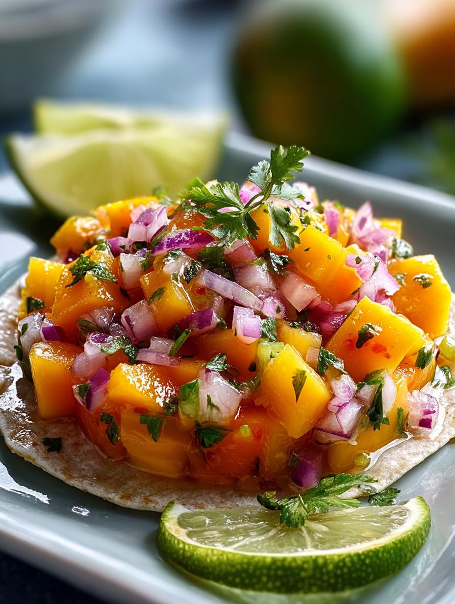 Spicy Mango Ceviche