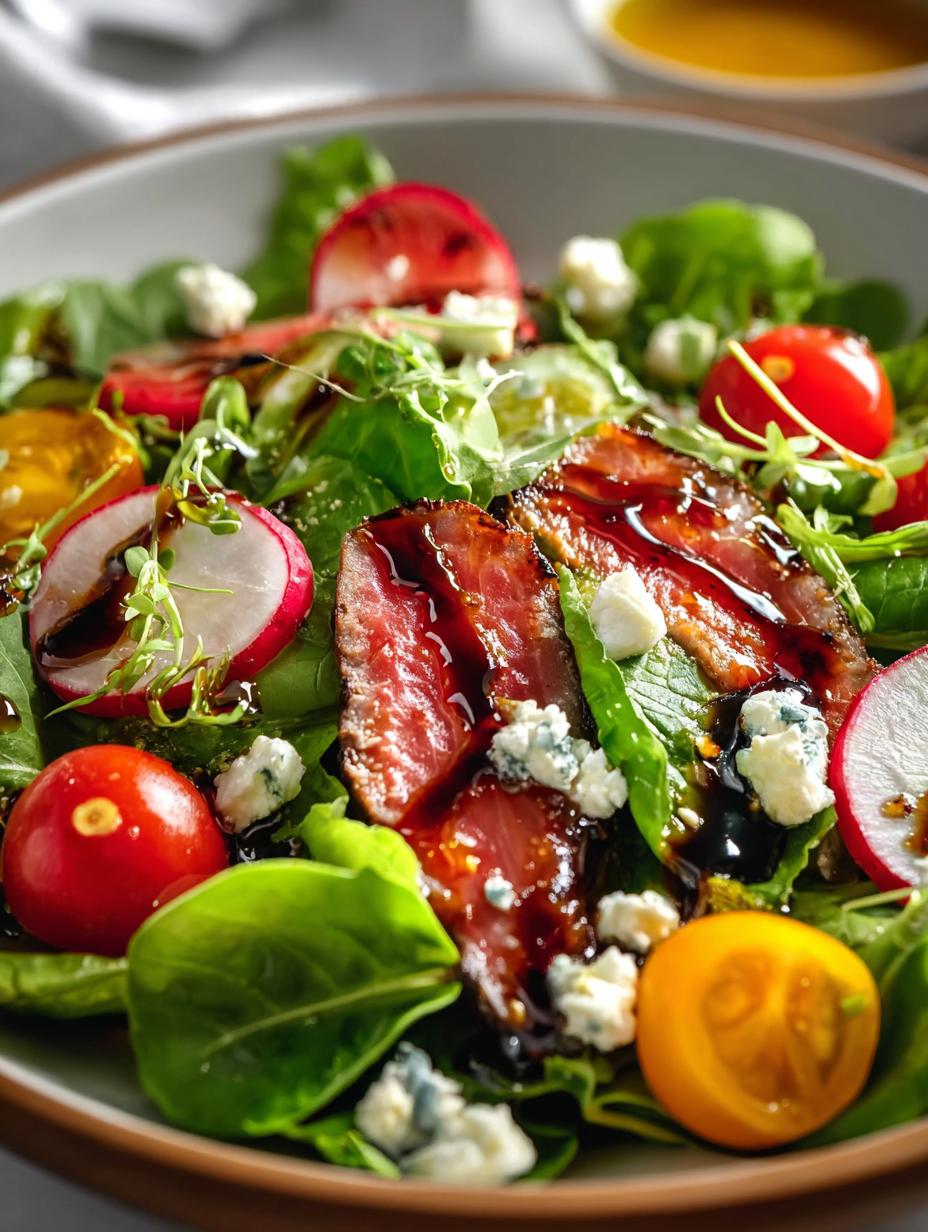 Spring Mix Salad with Balsamic Honey Dressing Delight 4 Spring Mix Salad with Balsamic Honey Dressing Delight - Spring Mix Salad with - main visual representation