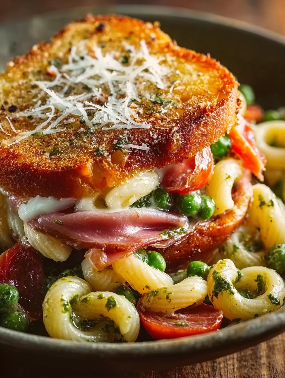 Spring Pea Pasta Salad