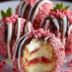 Strawberry Cheesecake Truffle Balls