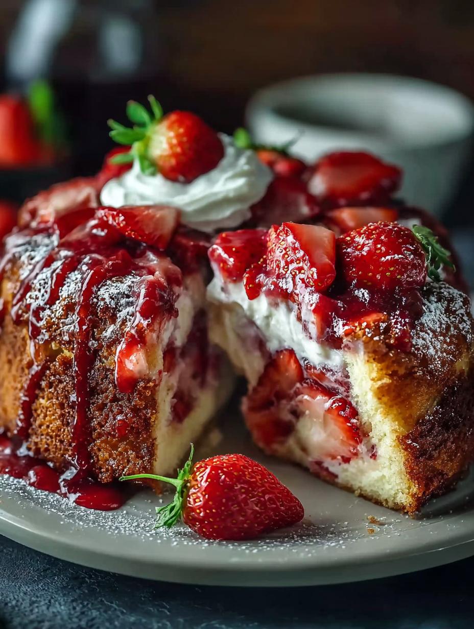 Strawberry Earthquake Cake: 7 Layers of Delightful Flavor - Strawberry Earthquake Cake - additional detail