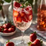 Strawberry Hugo Spritz