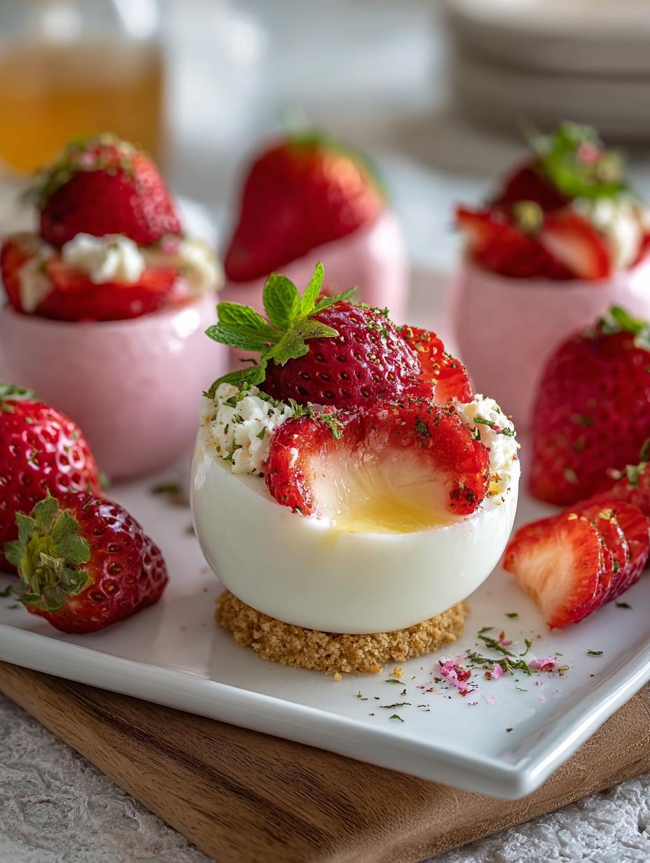 Strawberry Shortcake Easter Egg Bombs: 12 Sweet Delights 4 Strawberry Shortcake Easter Egg Bombs: 12 Sweet Delights - Strawberry Shortcake Easter Egg - main visual representation