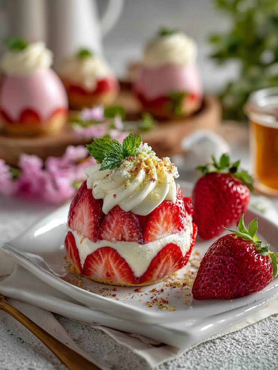 Strawberry Shortcake Easter Egg Bombs: 12 Sweet Delights - Strawberry Shortcake Easter Egg - additional detail