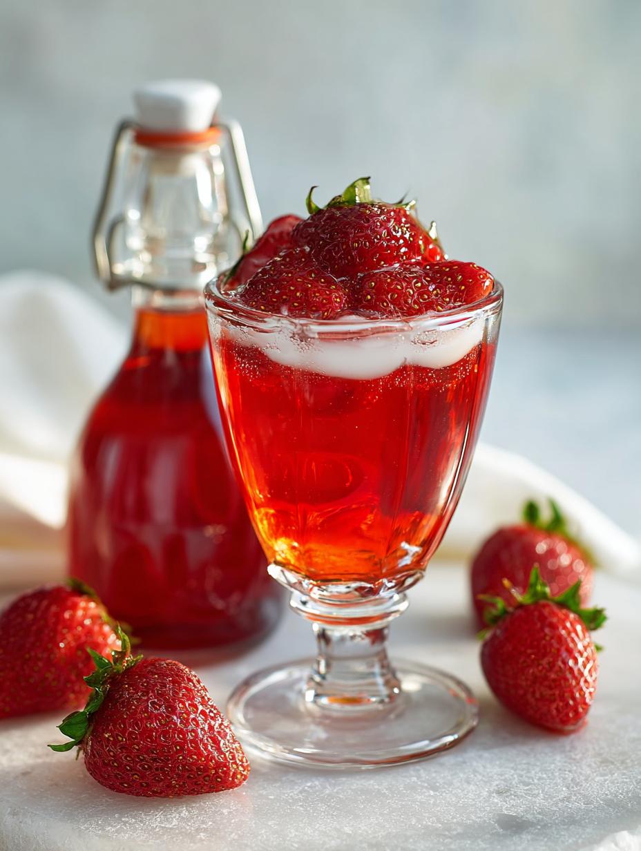 Strawberry Syrup: 30-Minute Sweet Summer Delight - Strawberry Syrup - additional detail