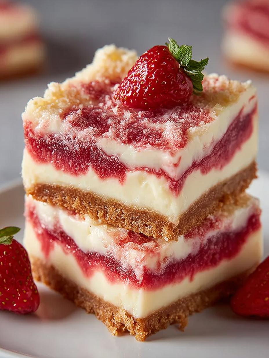 Strawberry White Chocolate Gooey