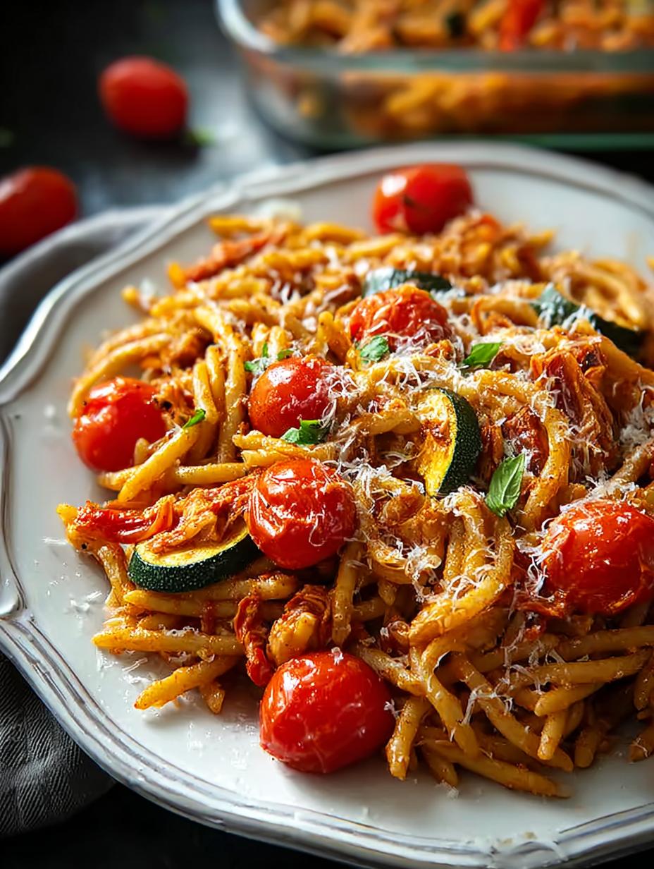 Sundried Tomato Pesto Pasta