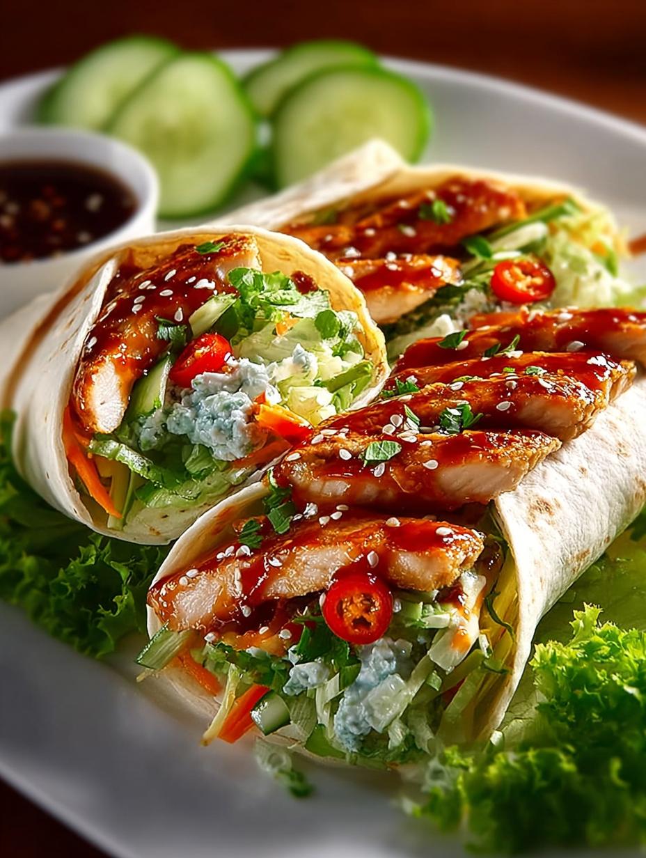 Sweet Chili Chicken Wraps: 4 Delicious Variations to Try - Sweet Chili Chicken Wraps - main visual representation