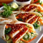 Sweet Chili Chicken Wraps