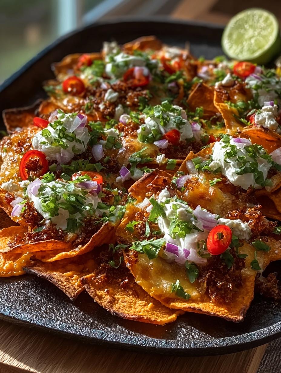 Sweet Potato Nachos