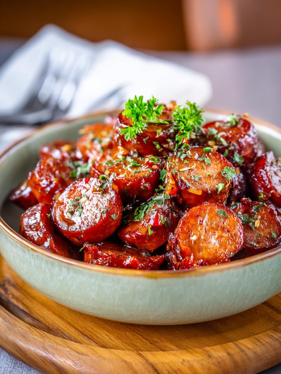 Sweet Spicy Kielbasa Bites: 5 Irresistible Recipes 4 Sweet Spicy Kielbasa Bites: 5 Irresistible Recipes - Sweet Spicy Kielbasa Bites - main visual representation