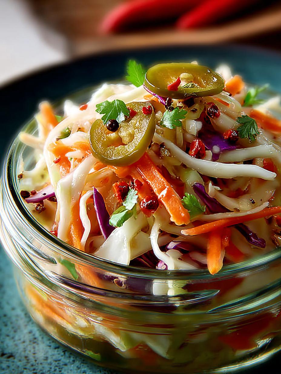 Sweet Spicy Pickle Slaw: 5 Reasons to Fall in Love - Sweet Spicy Pickle Slaw - main visual representation