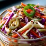 Sweet Spicy Pickle Slaw