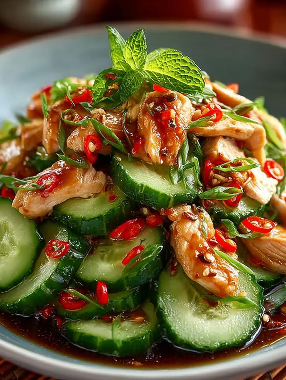 Thai Cucumber Salad with