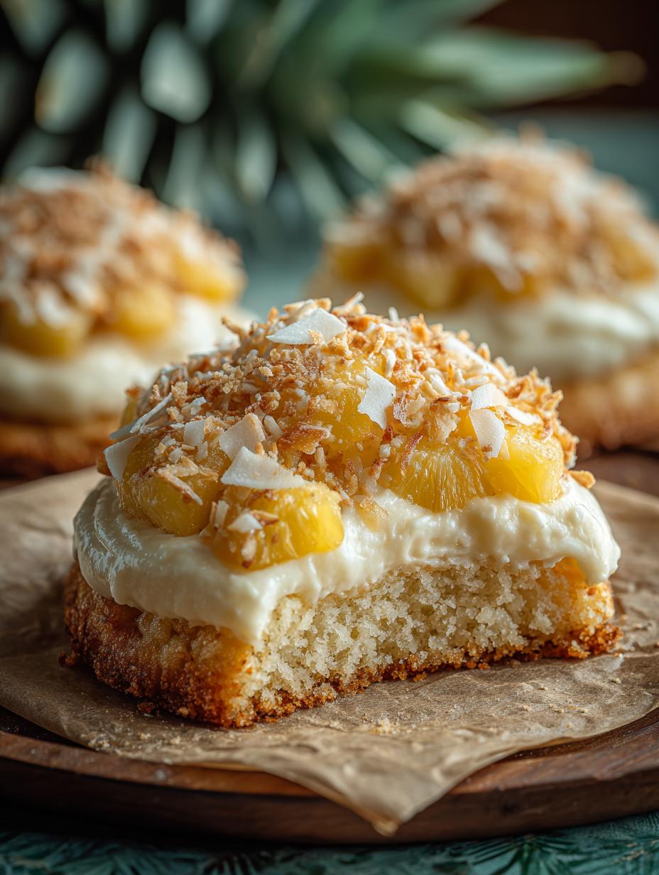 Tropical Crumbl Style Pineapple: 12 Heavenly Cookies - Tropical Crumbl Style Pineapple - additional detail