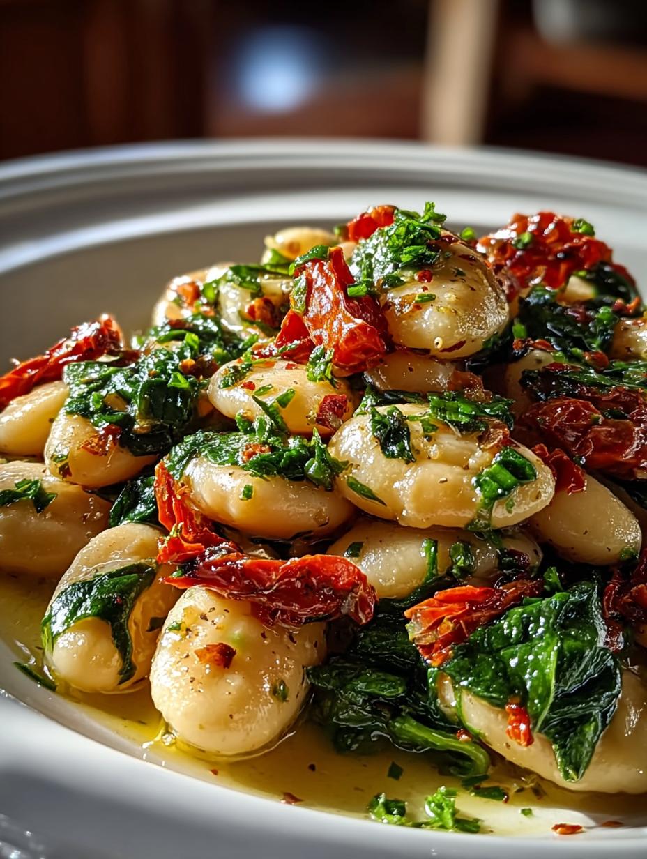 Tuscan Butter Beans with Spinach: A Creamy Delight - Tuscan Butter Beans with - main visual representation