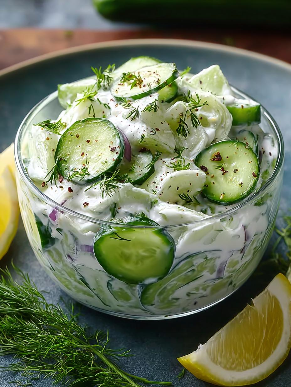 Tzatziki Cucumber Salad: 5 Reasons to Love This Refreshing Dish - Tzatziki Cucumber Salad - main visual representation