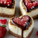 Valentines Day Cheesecake Hearts