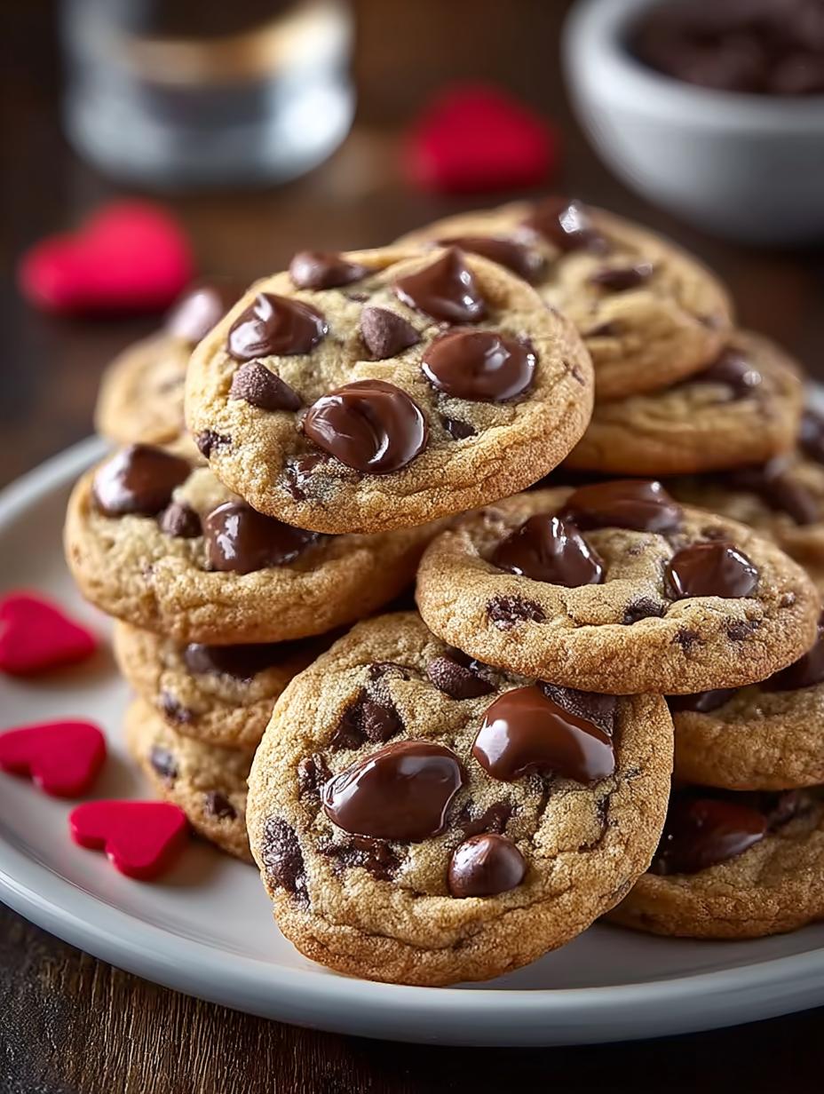 Valentines Day Chocolate Chip Cookies: 24 Sweetheart Treats - Valentines Day Chocolate Chip - main visual representation
