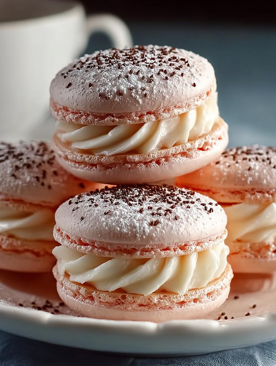 Vanilla Macarons Timeless Delight: 24 Heavenly Treats 5 Vanilla Macarons Timeless Delight: 24 Heavenly Treats - Vanilla Macarons Timeless Delight - additional detail