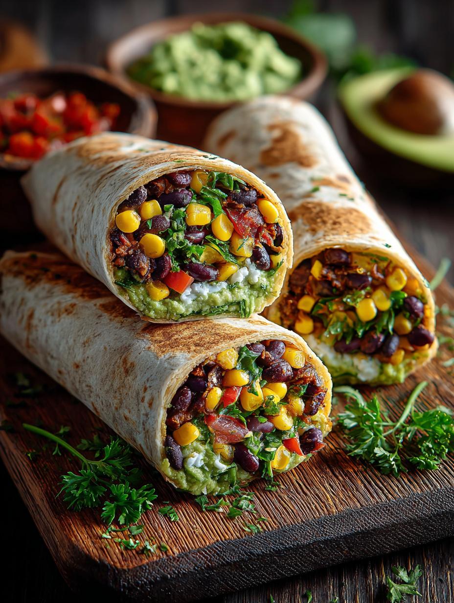Vegan Burrito Wraps Fresh