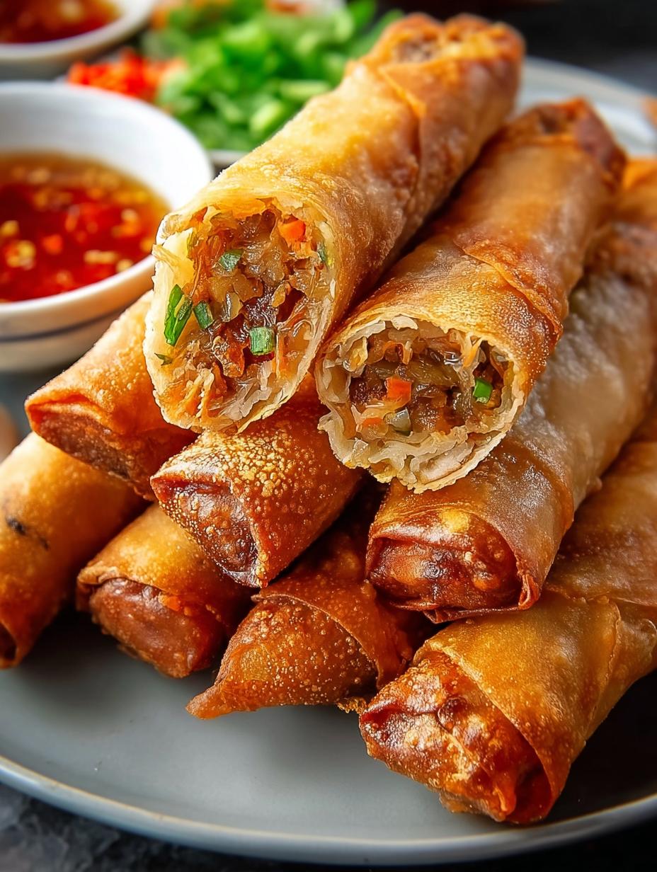 Vegan Lumpiang Shanghai: 12 Crispy Vegan Spring Rolls - Vegan Lumpiang Shanghai - additional detail