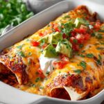 Vegetarian Enchiladas with Black