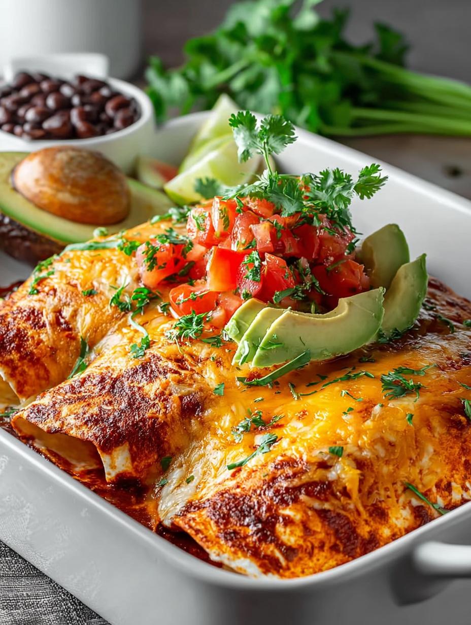 Delicious Vegetarian Enchiladas with Black Beans Recipe - Vegetarian Enchiladas with Black - additional detail