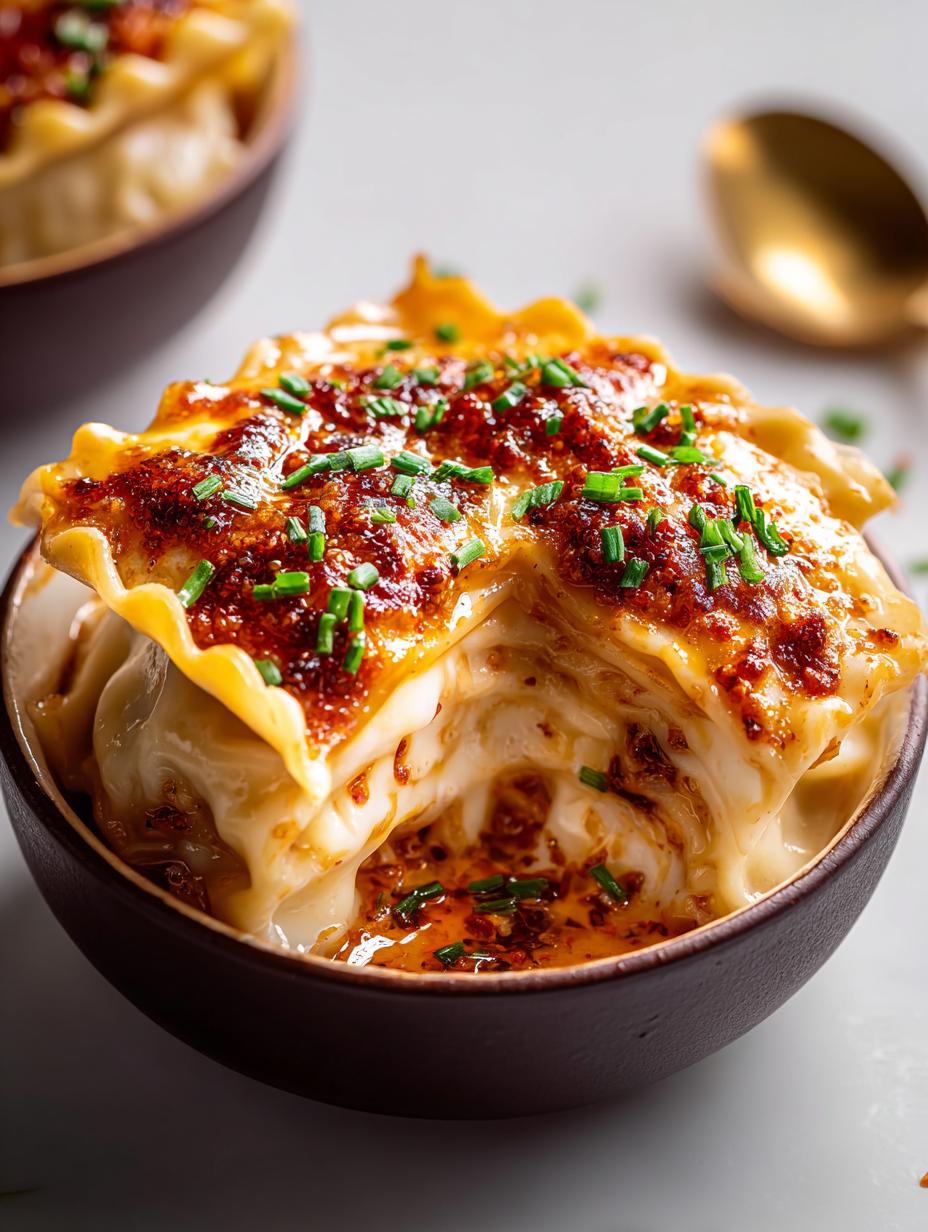 Viral Soup Dumpling Lasagna