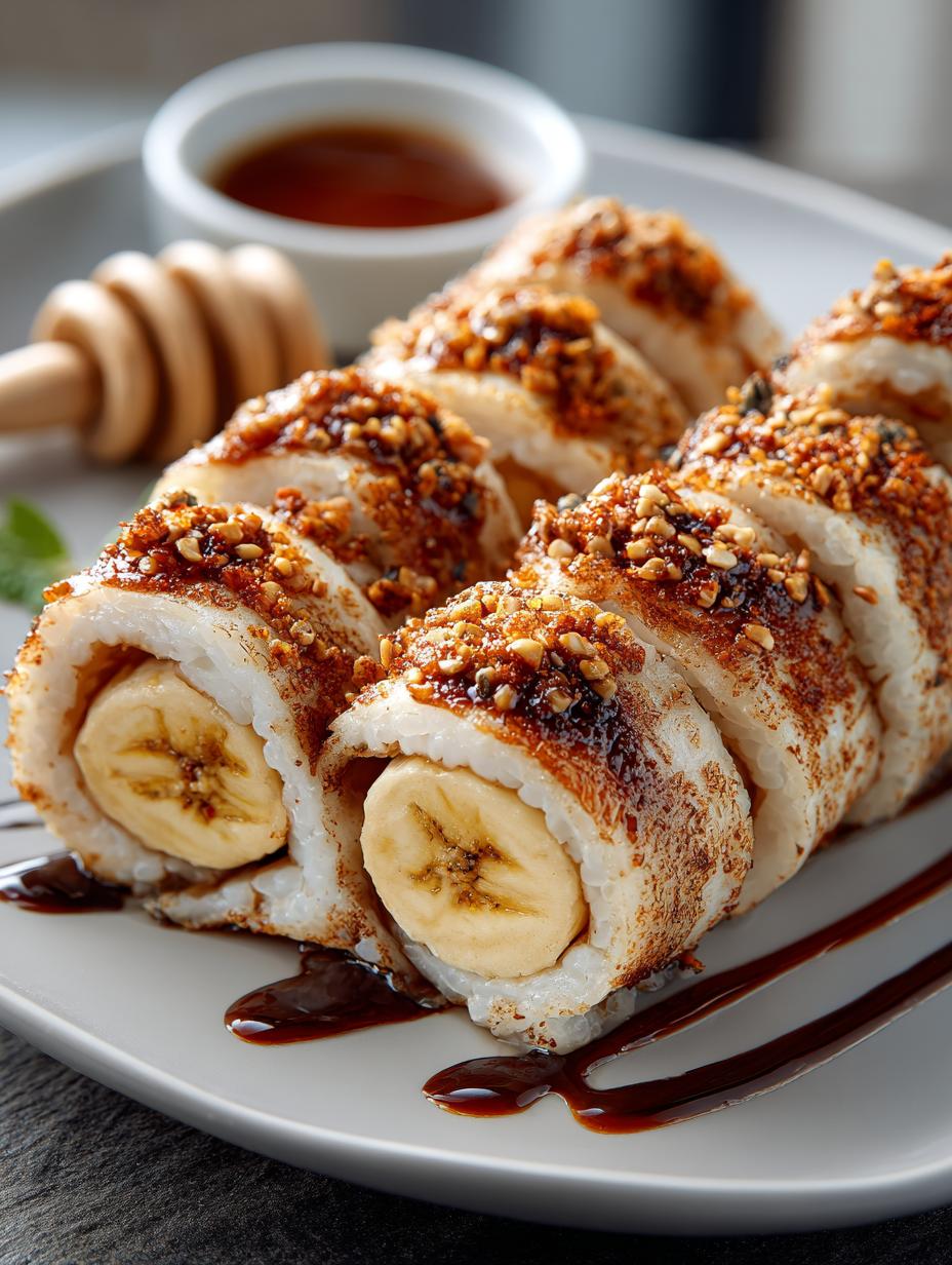 Warm Banana Sushi Rolls: 5 Sweet Ways to Enjoy Them 4 Warm Banana Sushi Rolls: 5 Sweet Ways to Enjoy Them - Warm Banana Sushi Rolls - main visual representation
