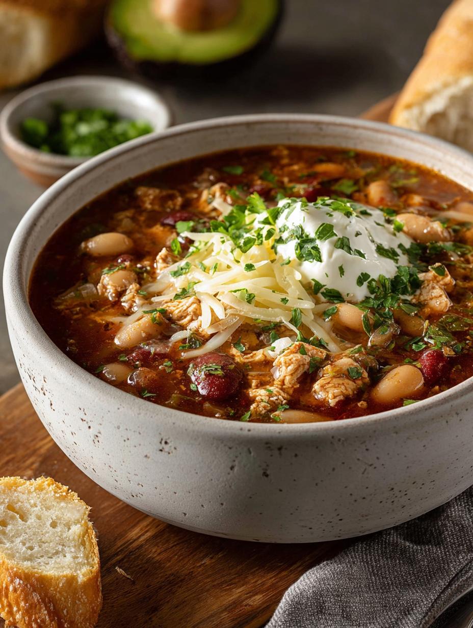 White Bean Turkey Chili: A Comforting One-Pot Delight - White Bean Turkey Chili - additional detail