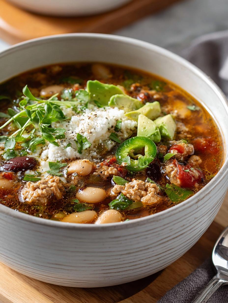 White Bean Turkey Chili