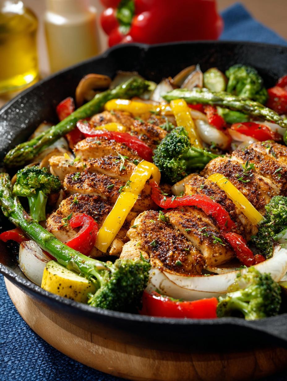 #comment 1656: Healthy Chicken and Vegetables Skillet Recipe - #comment 1656 - main visual representation